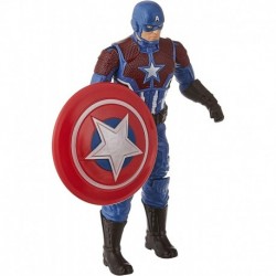 Marvel Hasbro Gamerverse 6-inch Captain America Action Figure Toy, Shining Justice Armor, Ages 4 and Up