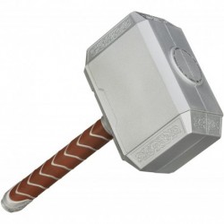 Marvel Thor Battle Hammer Role Play Toy, Weapon Accessory Inspired by The Marvel Comics Super Hero, for Kids Ages 5 and Up