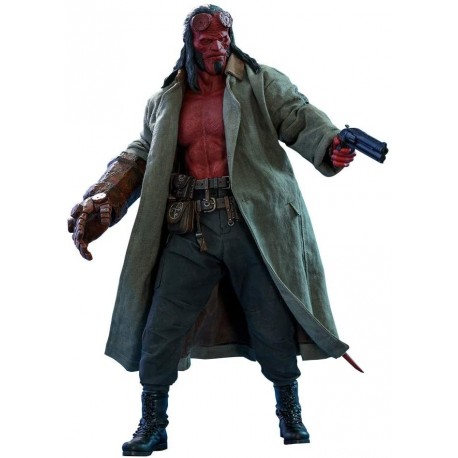 Hot Toys Hellboy 1/6 Sixth Scale Movie Masterpiece Series MMS527 - Hell Boy (2021) Collectible Action Figure