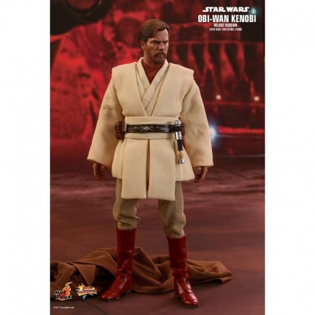 Figura Star Wars Revenge of the Sith Movie Masterpiece Obi-Wan Kenobi Collectible Figure MMS477 [Deluxe Version]