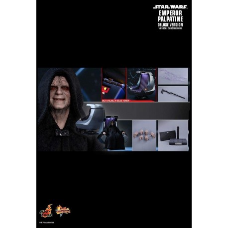 Hot Toys MMS468 - Star Wars 6 : Return of The Jedi - Emperor Palpatine Deluxe