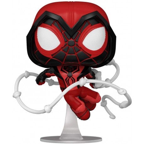 Funko Pop! Games: Marvel's Spider-Man: Miles Morales - Miles Red Suit