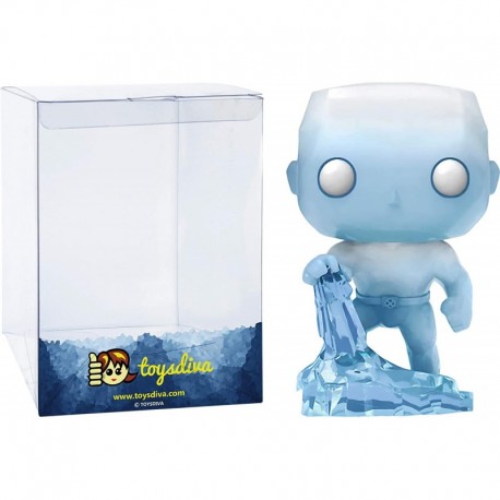 Iceman (Specialty Series): Fun?ko P?o?p?! Vinyl Figure Bundle with 1 Compatible 'ToysDiva' Graphic Protector (218 - 13521 - B)