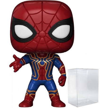 Marvel: Avengers Infinity War - Iron Spider (Spider-Man) Funko Pop! Vinyl Figure (Bundled with Compatible Pop Box Protector Case)