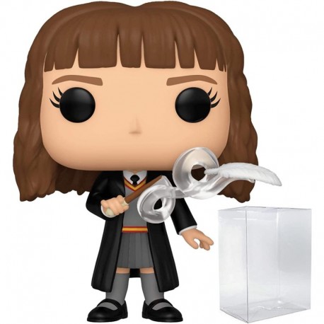Figura HARRY POTTER - Hermione Granger with Feather Funko Pop! Vinyl Figure (Bundled with Compatible Pop Box Protector Case)