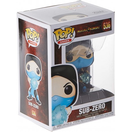 Funko Pop! Games: Mortal Kombat - Sub - Zero, Multicolor