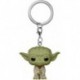 Funko POP Keychain: Star Wars - Yoda, Multicolor, One Size