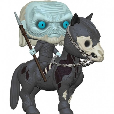Funko Pop! Rides: Game of Thrones - White Walker On Horse, Multicolor, Standard