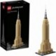 LEGO Architecture Empire State Building 21046 New York City Skyline Architecture Model Kit for Adults and Kids, Build It Yourself Model Skyscraper (17