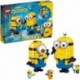 LEGO Minions: Brick-Built Minions and Their Lair (75551) Building Kit for Kids, Great Birthday Present for Kids Who Love Minion Toys and Kevin, Bob an
