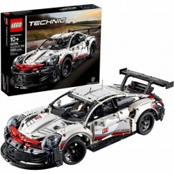 LEGO Technic Porsche 911 RSR 42096 Race Car Building Set STEM Toy for Boys and Girls Ages 10+ Features Porsche Model Car with Toy Engine (1,580 Pieces
