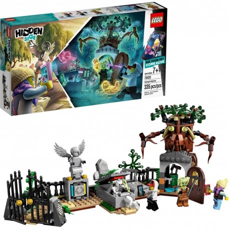 LEGO Hidden Side Graveyard Mystery 70420 Building Kit, App Toy for 7+ Year Old Boys and Girls, Interactive Augmented Reality Playset (335 Pieces)