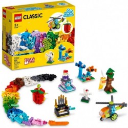 LEGO Classic Bricks and Functions 11019 Kids' Building Kit with 7 Buildable Toys for Kids Aged 5 and Up (500 Pieces)