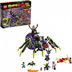 LEGO Monkie Kid Spider Queen's Arachnoid Base 80022 Building Kit (1,170 Pieces)