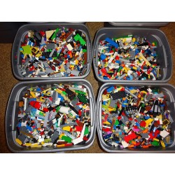 2 POUNDS Legos Bulk Lot Bricks Parts Pieces 100% Lego Brand