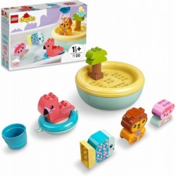 LEGO DUPLO My First Bath Time Fun: Floating Animal Island 10966 Building Toy for Preschool Kids Aged 18 Months+ (20 Pieces)