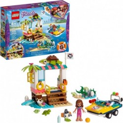 LEGO Friends Turtles Rescue Mission 41376 Rescue Building Kit with Olivia Minifigure and Toy Turtles, Includes Toy Rescue Vehicle and Clinic for Prete