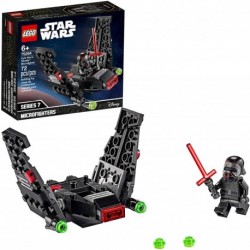 LEGO Star Wars Kylo Ren's Shuttle Microfighter 75264 Star Wars Upsilon Class Shuttle Building Kit, New 2020 (72 Pieces)