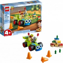 LEGO Disney Pixar's Toy Story 4 Woody & RC 10766 Building Kit (69 Pieces)