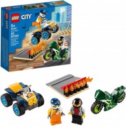 LEGO City Stunt Team 60255 Bike Toy, Cool Building Set for Kids, New 2020 (62 Pieces)