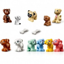 LEGO Friends Animals Pack - 11 Various Small Dog Doggies and Puppies ?? (Pug, Puppies, Labrador, Colorful with Bones) Very Small