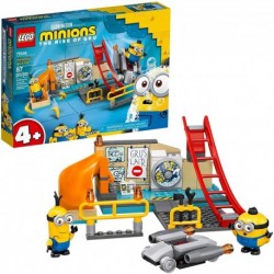 LEGO Minions: Minions in Gru's Lab (75546) Building Toy for Kids, an Exciting Toy Lab Set with Kevin and Otto Minion Figures, New 2021 (87 Pieces)