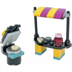 LEGO Friends Accessory Set: Andrea's Booth with Waffles (29 Pcs)