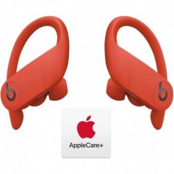 Powerbeats Pro Totally Wireless Earphones - Apple H1 Chip - Lava Red with AppleCare+ Bundle