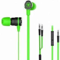 G20+ Computer Gaming Bass Earbuds in Ear Headphones with Mic,USB Audio Adapter,Audio Splitter and 87" Extra Long Cable
