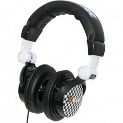 iHip RCF5000 NASCAR DJ Style Headphones, Checkered