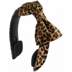 iHip Snooki Couture 2-In-1Fashion/Stylish Printed Detachable HeadBand Headphones (Brown/Black)