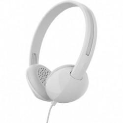 Skullcandy Stim on-Ear Headphone, White/Gray (S2LHY-K568)