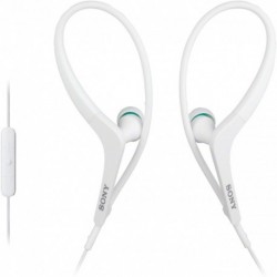 Sony MDR-AS400IP/W Active Sports Headphones, White