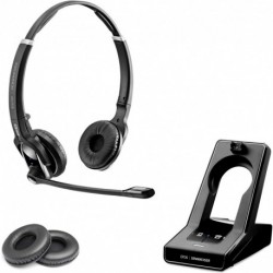 Sennheiser SD PRO2 - Stereo (Duo) Deskphone Cordless Headset | Cordless Headset for PC/MAC and Desk Phones - Cisco, Polycom, Avaya, Yealink, ShoreTe,