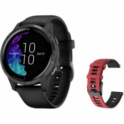 Garmin Venu GPS Smartwatch, 43mm, Lightweight, 5 ATM Waterproof, Phone-Free Music, Built-in Sports APPs, Smart Notifications, Advance Sleep Monitoring