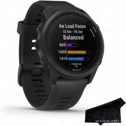 Garmin Forerunner 745, GPS Running/Workout Watch, Detailed Training Stats and Signature Series Cloth