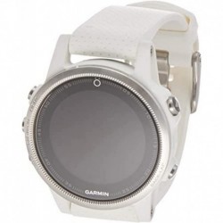 Garmin 010-01685-00 f?nix 5S 42mm Multisport GPS Watch (White with Carrara White Band)