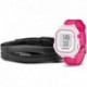 Garmin Forerunner 25 Bundle with Heart Rate Monitor, Small - White and Pink