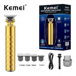 Maquina Patillera Inalámbrica Kemei T9a Profesional