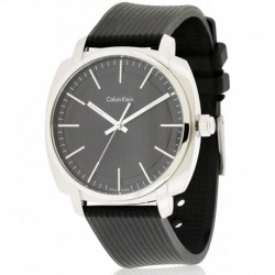 Reloj Calvin Klein K5M311D1 Highline Black Silver Quartz Ana (Importación USA)