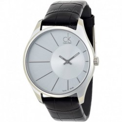 Reloj Calvin Klein K0S21120 Hombre Deluxe Stainless Steel Sw (Importación USA)