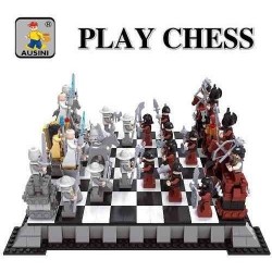 Ajedrez Medieval Juego Mesa Armotodo Bloques 27907