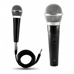 Microfono Dinamico De Mano Para Karaoke Dvd Ktv