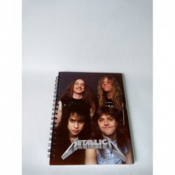 Metallica Cuaderno Pasta Dura