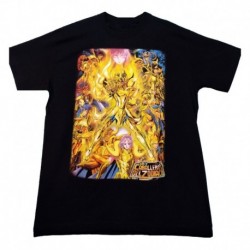Saint Seiya Caballeros Del Zodiaco Camiseta Dorados