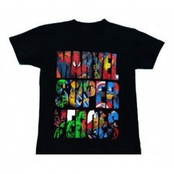 Marvel Avengers Los Vengadores Camiseta Super Heroes