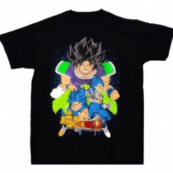 Dragon Ball Camiseta Goku, Vegeta, Broly