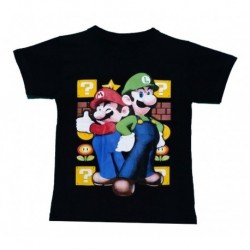 Mario Bros Camiseta Mario, Luigi