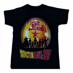 Dragon Ball Camiseta Esfera Z Siluetas
