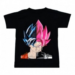 Dragon Ball Camiseta Goku Negro, Pink